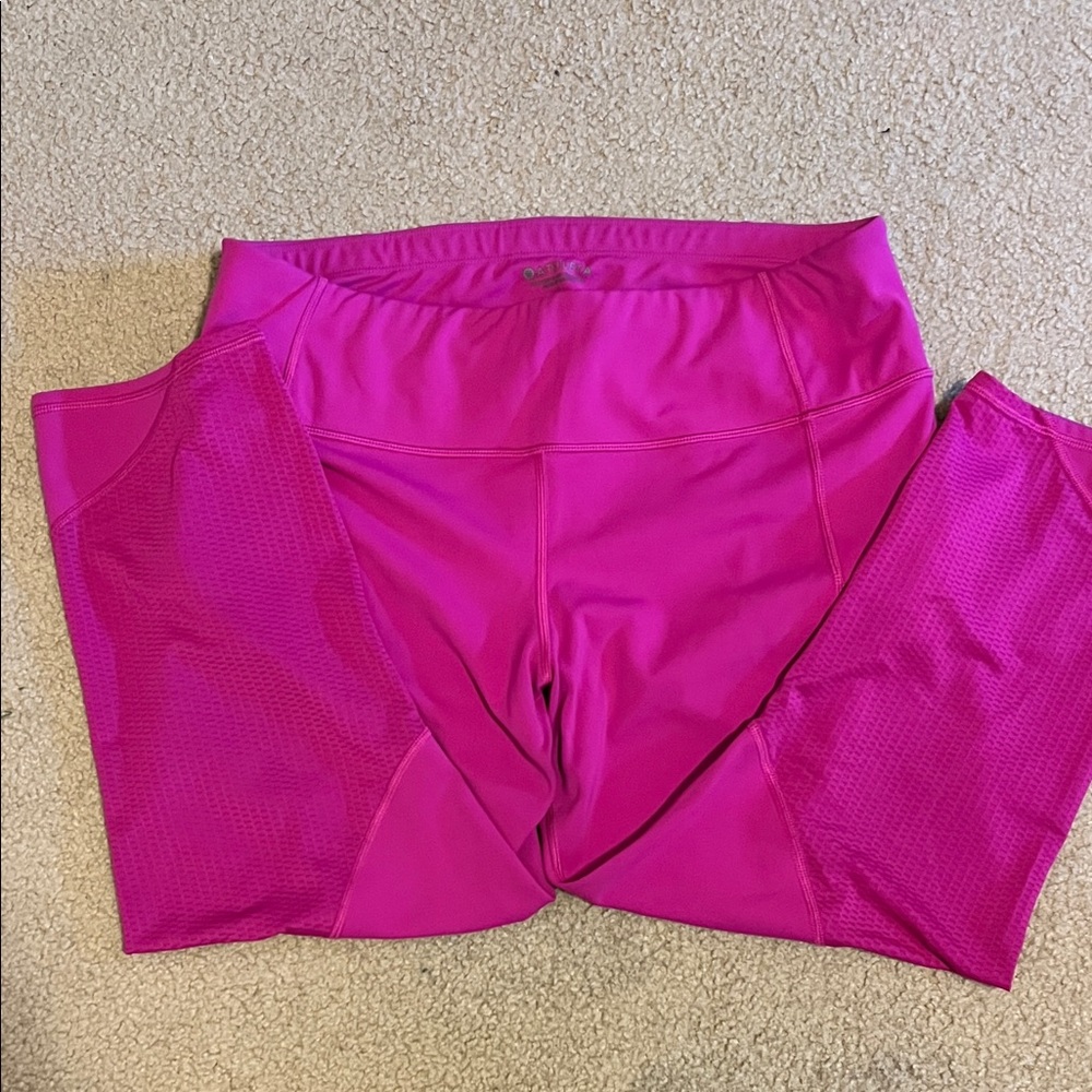 Vibrant Pink Athleta Leggings